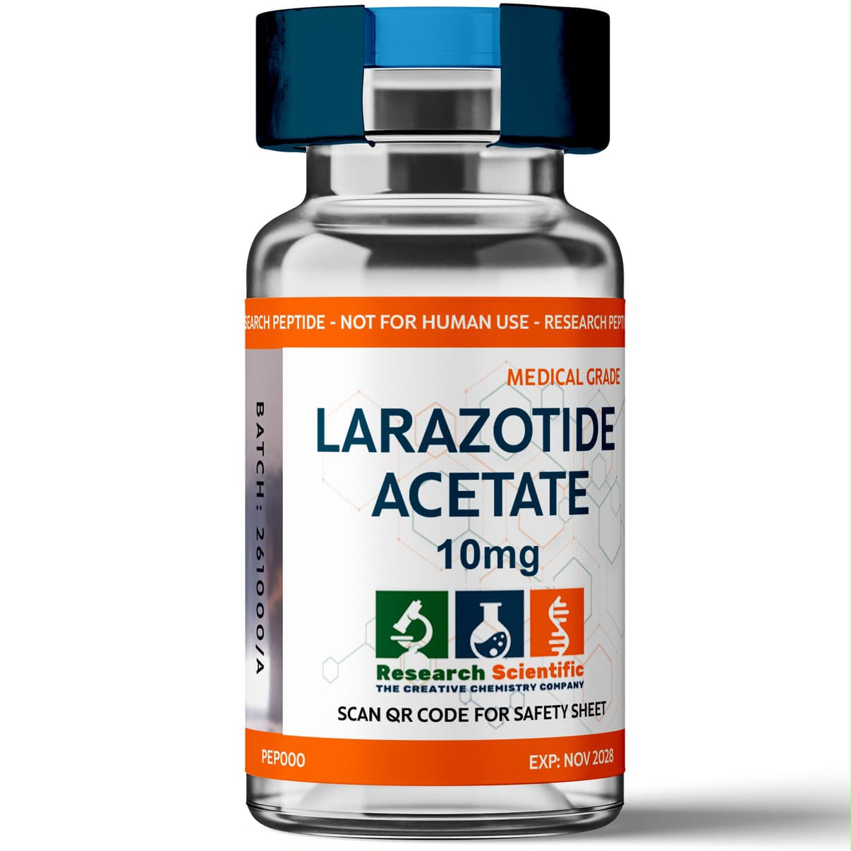 Larazotide acetate 10mg
